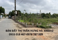 Bán đất thị trấn hưng hà, thái bình 3000m2-6tr/m2-0933 018 467-0978 787 009 